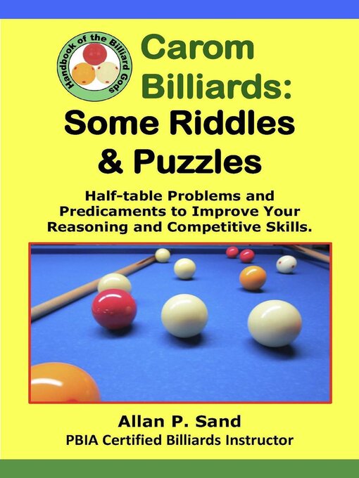 Title details for Carom Billiards by Allan P. Sand - Available